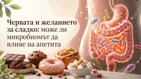 Червата и желанието за сладко: може ли микробиомът да влияе на апетита