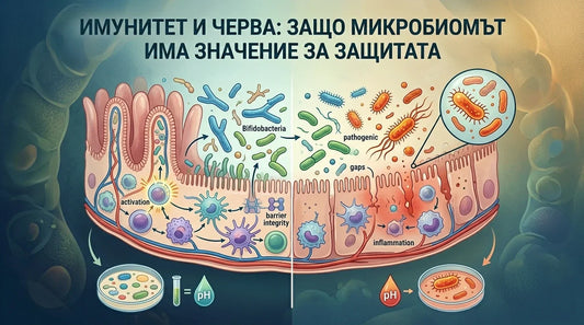 Имунитет и черва: защо микробиомът има значение за защитата