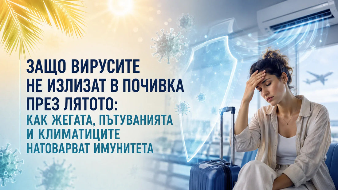 Защо вирусите не излизат в почивка през лятото: как жегата, пътуванията и климатиците натоварват имунитета