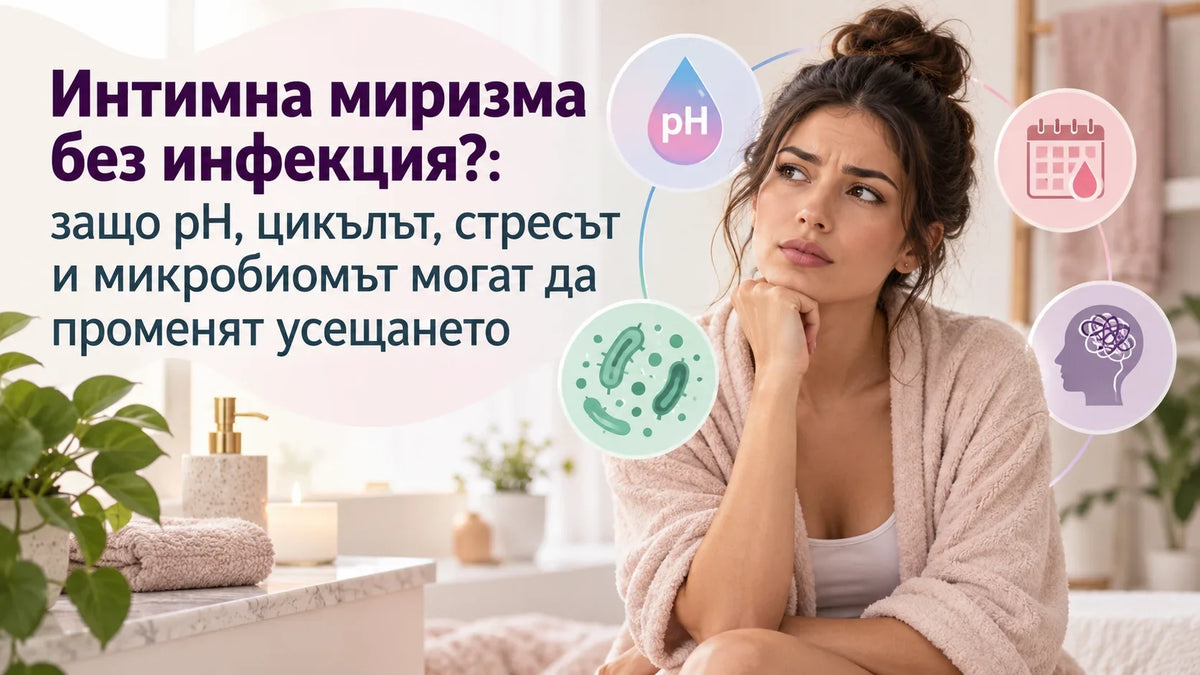 Интимна миризма без инфекция