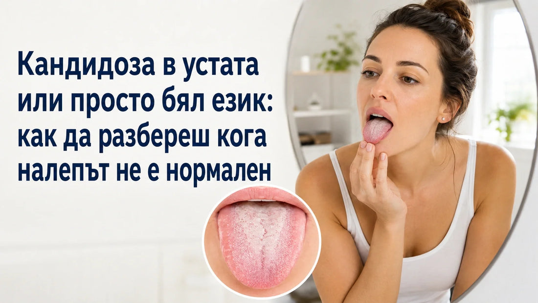 Кандидоза в устата или просто бял език: как да разбереш кога налепът не е нормален
