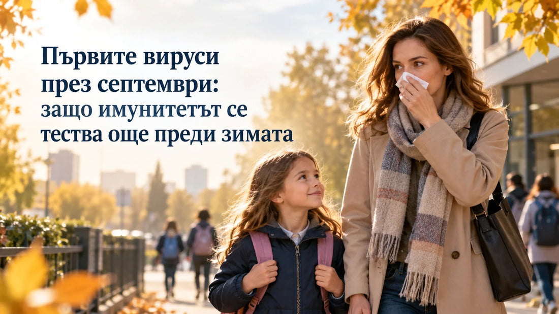 Първите вируси през септември: защо имунитетът се тества още преди зимата