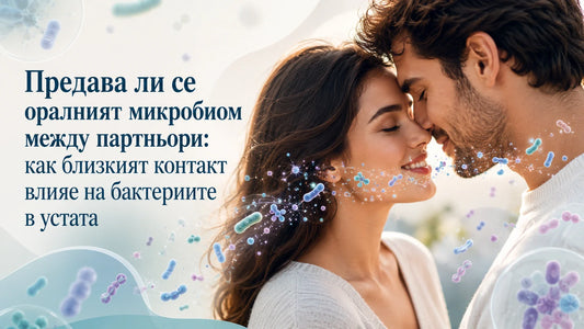 Предава ли се оралният микробиом между партньори: как близкият контакт влияе на бактериите в устата