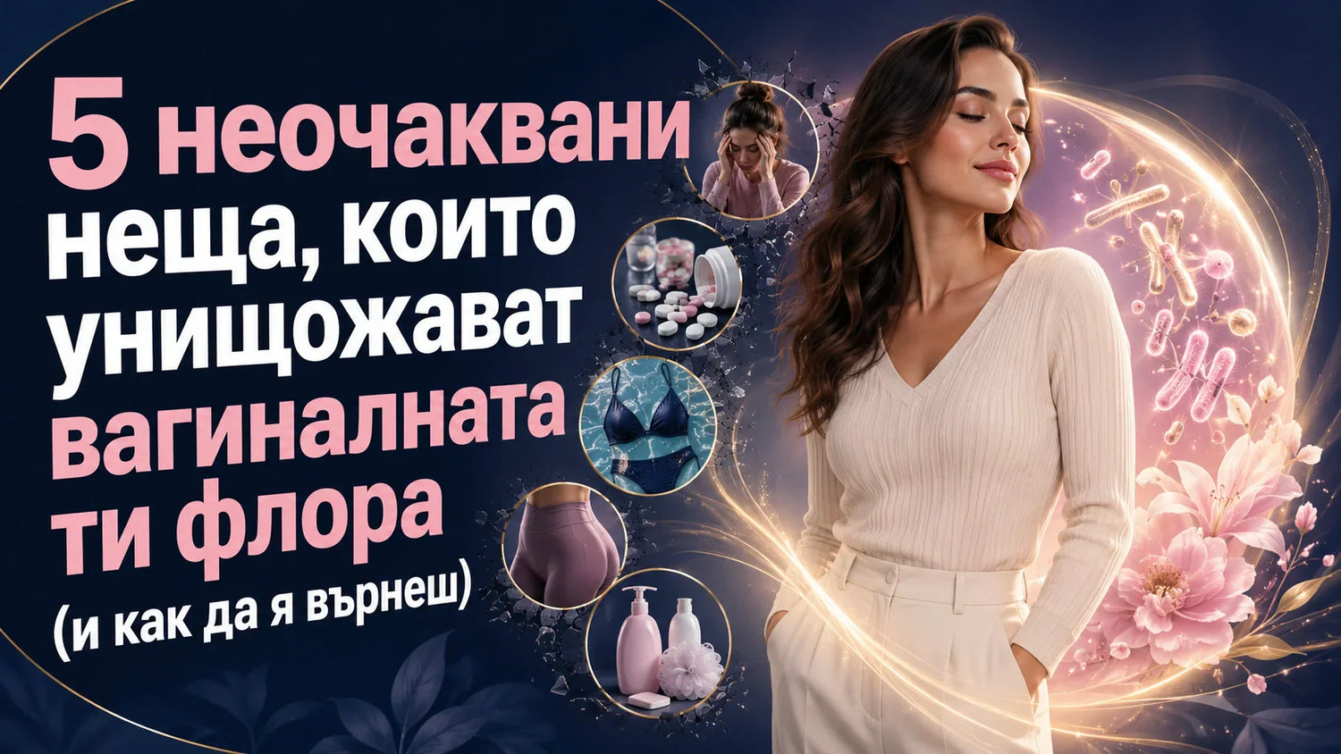 5 неочаквани неща, които унищожават вагиналната ти флора (и как да я върнеш)