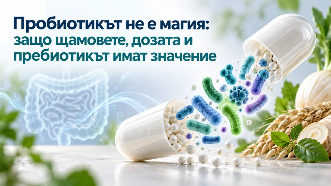 Пробиотикът не е магия: защо щамовете, дозата и пребиотикът имат значение