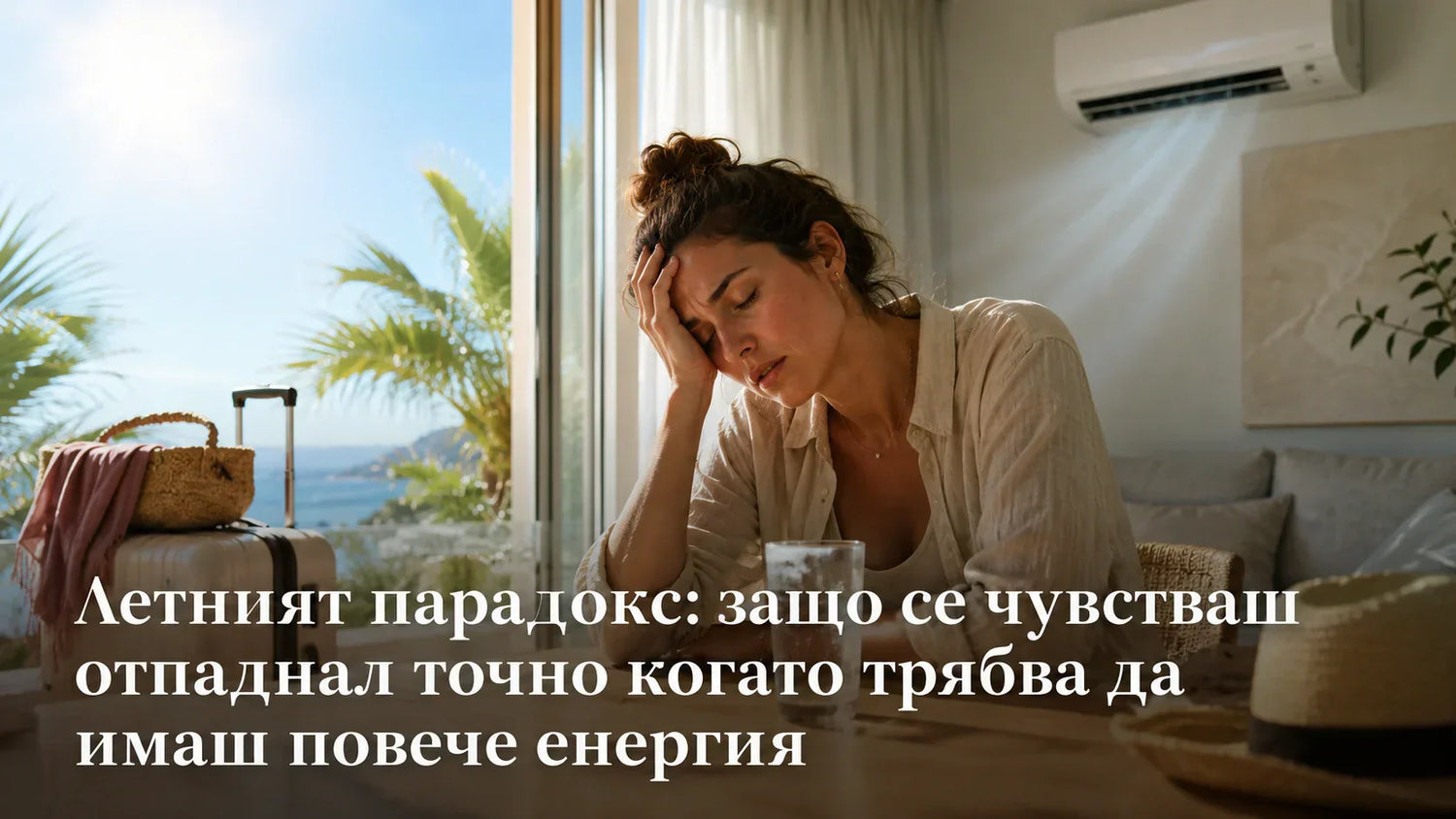 Летният парадокс: защо се чувстваш отпаднал точно когато трябва да имаш повече енергия