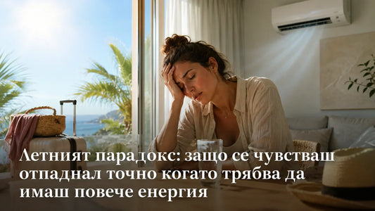 Летният парадокс: защо се чувстваш отпаднал точно когато трябва да имаш повече енергия