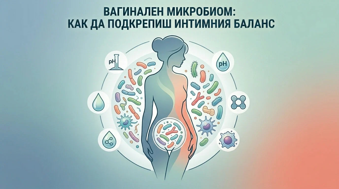 Вагинален микробиом: как да подкрепиш интимния баланс