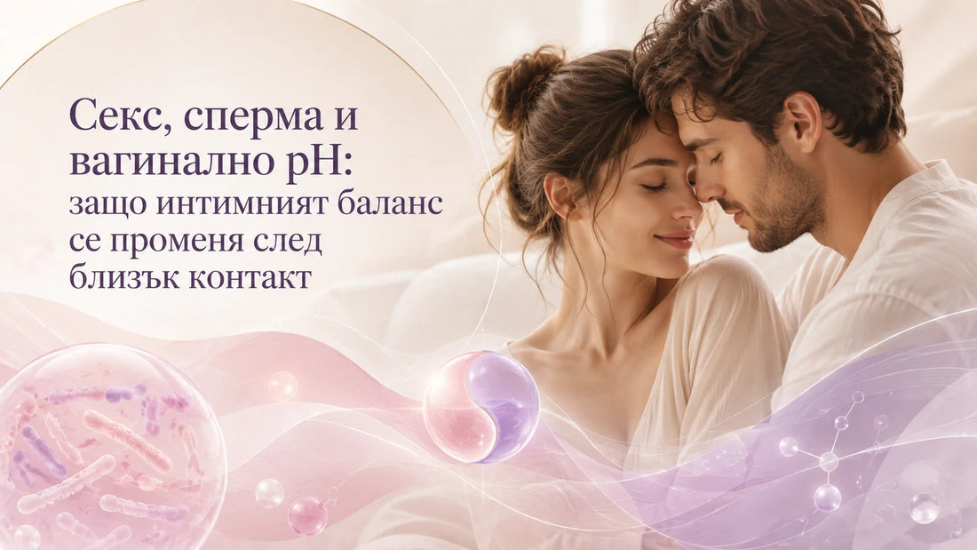 Секс, сперма и вагинално pH: защо интимният баланс се променя след близък контакт