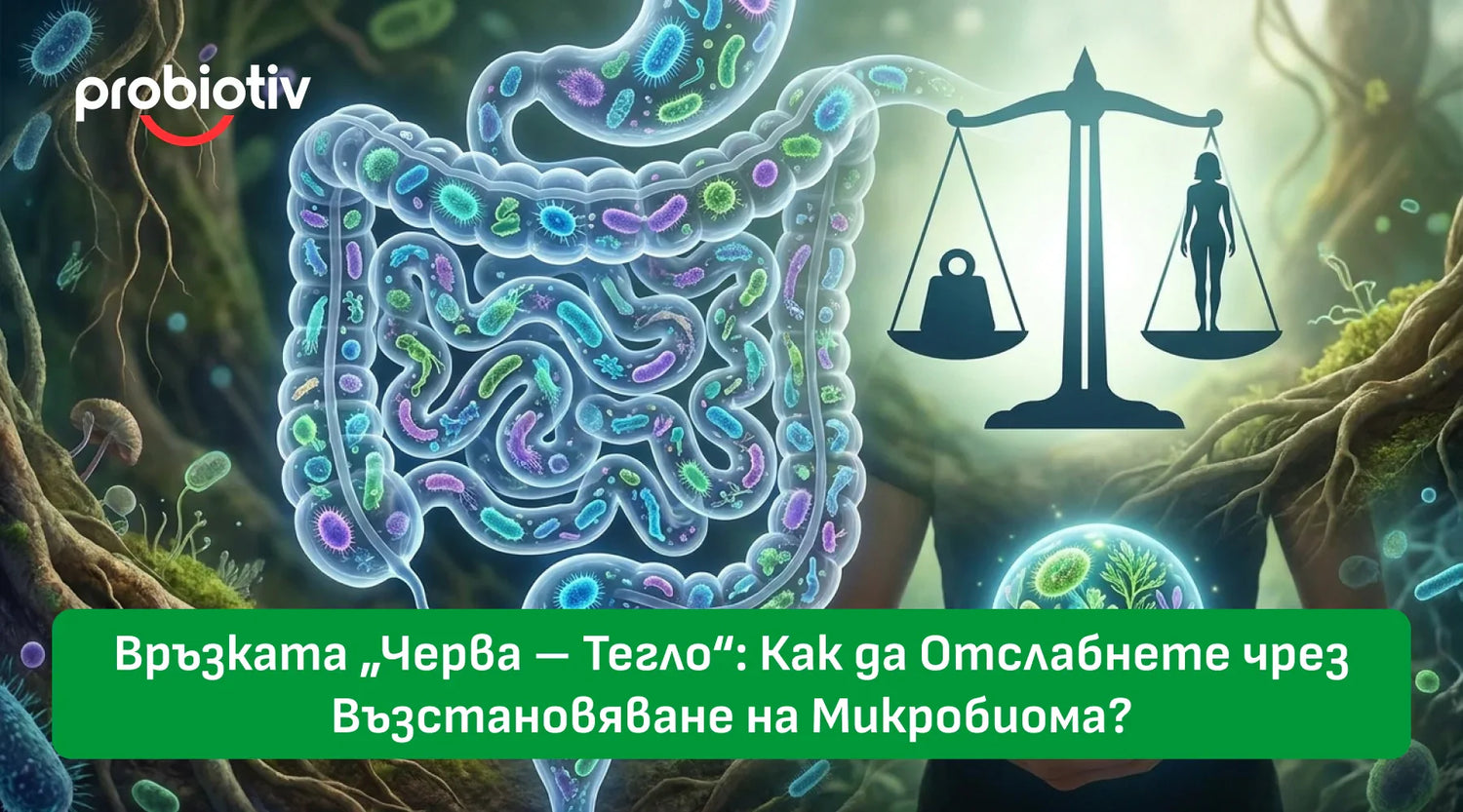 Връзка между червата, теглото, отслабването и микробиома