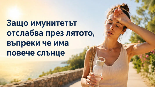 Защо имунитетът отслабва през лятото, въпреки че има повече слънце
